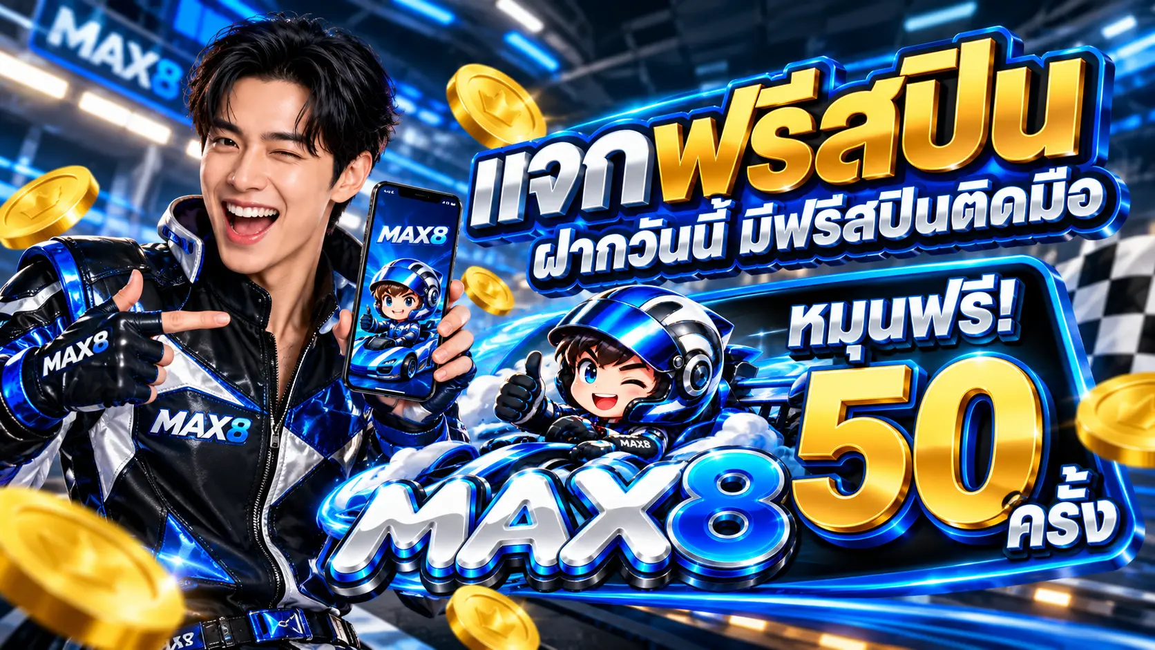 MAX8 โปรฝาก500
